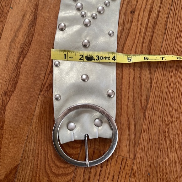 Handmade Leather Belt / made in Italy - Picture 8 of 9